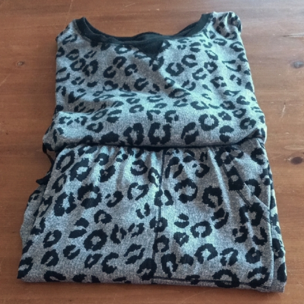 Cuddl Duds Womans PJ Animal Print Set XXL